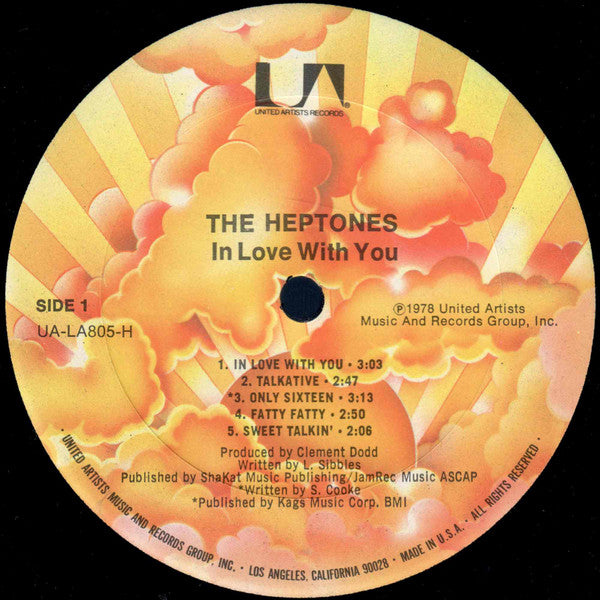 The Heptones ~ In Love With You (Vinyl) - Djungel & Jazz