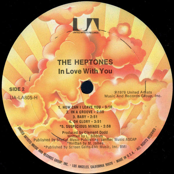 The Heptones ~ In Love With You (Vinyl) - Djungel & Jazz