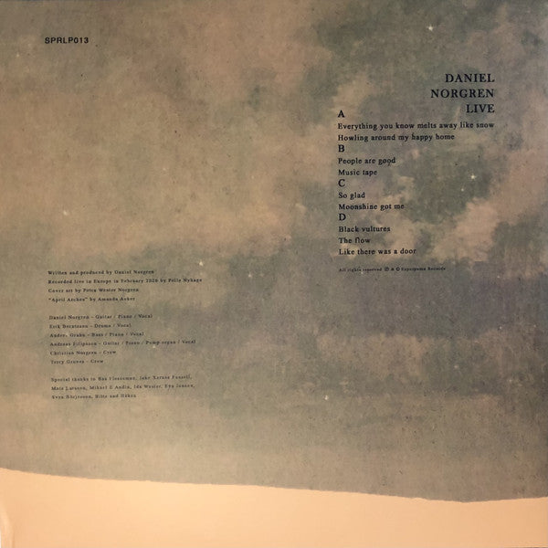 Daniel Norgren ~ Live (Vinyl) - Djungel & Jazz