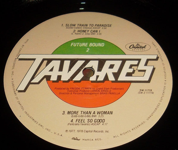Tavares ~ Future Bound (Vinyl) - Djungel & Jazz