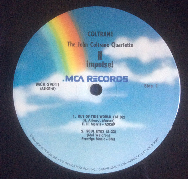 The John Coltrane Quartet : Coltrane (LP, Album, RE, RM)