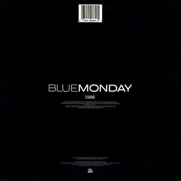 New Order ~ Blue Monday 1988 (Vinyl) - Djungel & Jazz