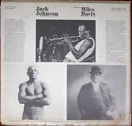 Miles Davis : Jack Johnson (Original Soundtrack Recording) (LP, Album, Ter)