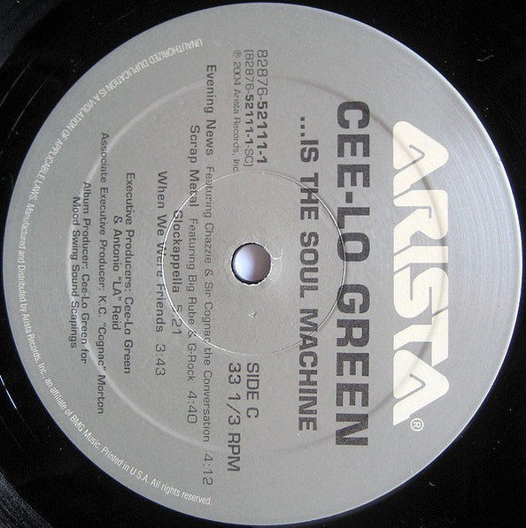 Cee-Lo Green ~ Cee-Lo Green... Is The Soul Machine (Vinyl) - Djungel & Jazz