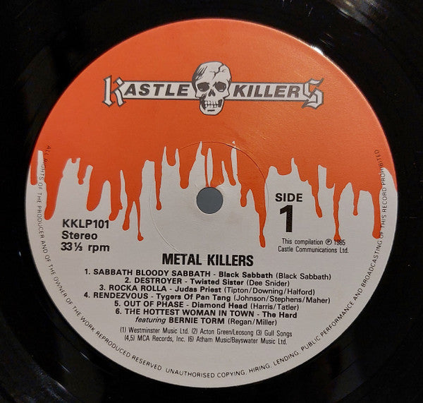 Various ~ Metal Killers (Vinyl) - Djungel & Jazz