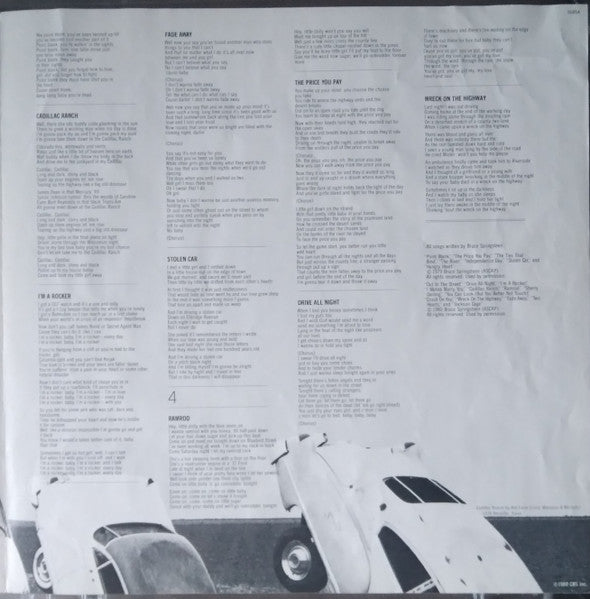 Bruce Springsteen : The River (2xLP, Album)
