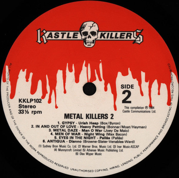 Various ~ Metal Killers II (Vinyl) - Djungel & Jazz