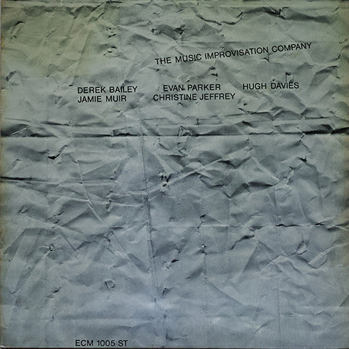 The Music Improvisation Company : The Music Improvisation Company (LP)