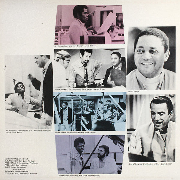 James Brown With The Louie Bellson Orchestra, Oliver Nelson ~ Soul On Top (Vinyl) - Djungel & Jazz