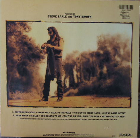Steve Earle ~ Copperhead Road (Vinyl) - Djungel & Jazz