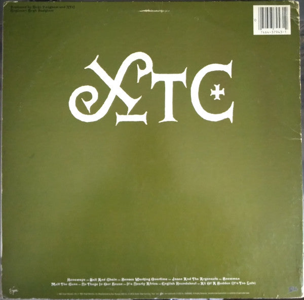 XTC : English Settlement (LP, Album, Pit)