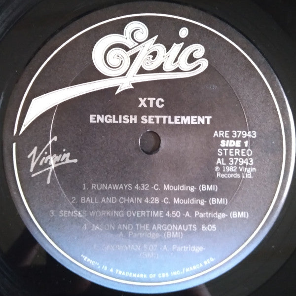 XTC : English Settlement (LP, Album, Pit)