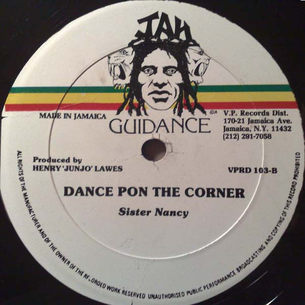 Sister Nancy ~ Chalice / Dance Pon The Corner (Vinyl) - Djungel & Jazz