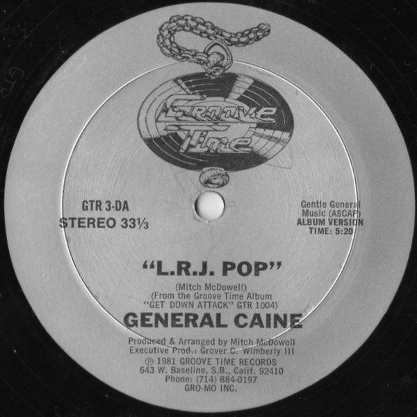 General Caine : L.R.J. Pop (12")