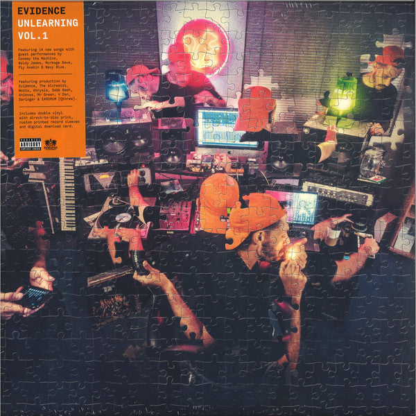 Evidence ~ Unlearning Vol. 1 (Vinyl) - Djungel & Jazz