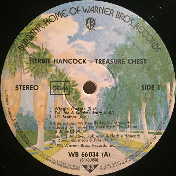 Herbie Hancock ~ Treasure Chest (Vinyl) - Djungel & Jazz