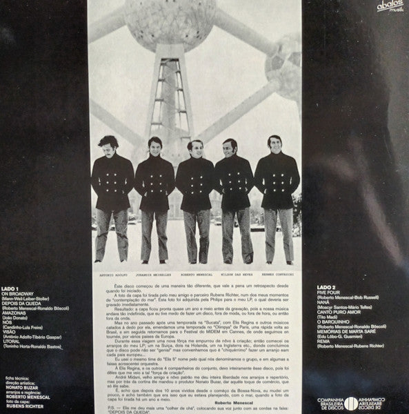 Roberto Menescal E Seu Conjunto ~ O Conjunto De Roberto Menescal (Vinyl) - Djungel & Jazz