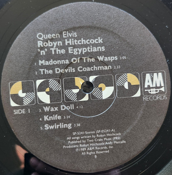 Robyn Hitchcock & The Egyptians ~ Queen Elvis (Vinyl) - Djungel & Jazz