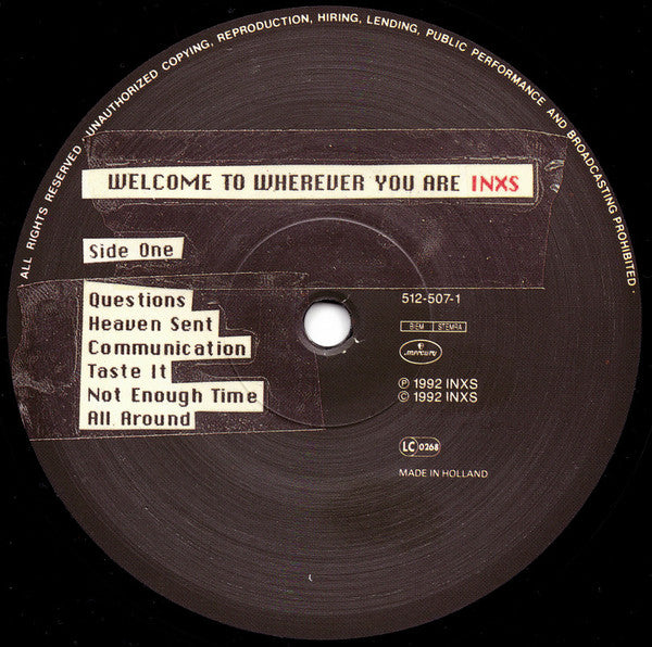 INXS ~ Welcome To Wherever You Are (Vinyl) - Djungel & Jazz