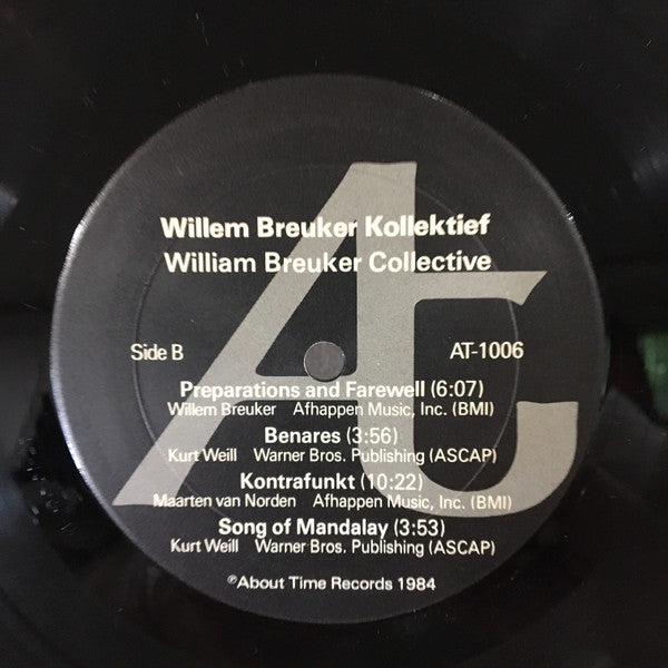 Willem Breuker Kollektief ~ William Breuker Collective (Vinyl) - Djungel & Jazz