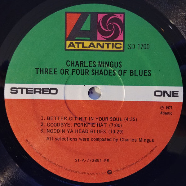 Charles Mingus ~ Three Or Four Shades Of Blues (Vinyl) - Djungel & Jazz