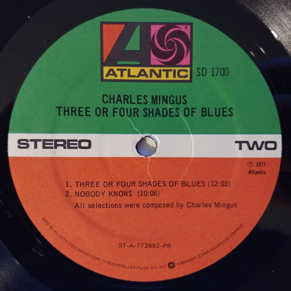 Charles Mingus ~ Three Or Four Shades Of Blues (Vinyl) - Djungel & Jazz
