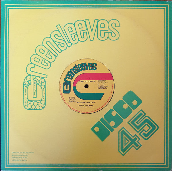 Keith Hudson ~ Bloody Eyes (Vinyl) - Djungel & Jazz