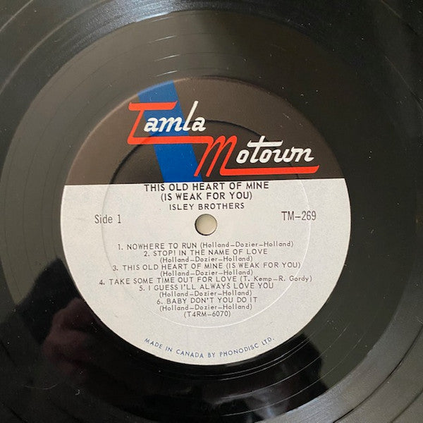 The Isley Brothers ~ This Old Heart Of Mine (Vinyl) - Djungel & Jazz
