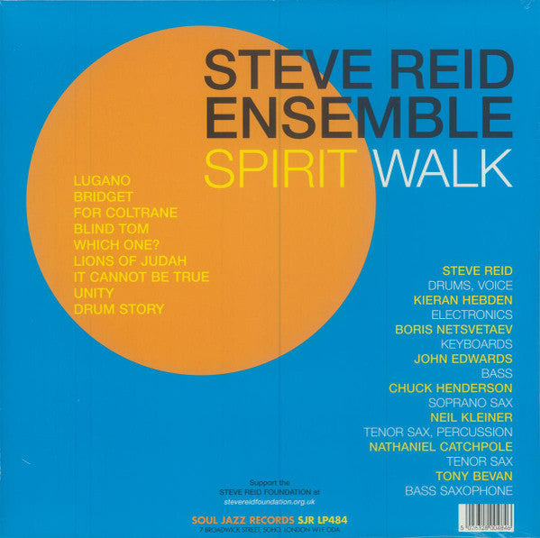 Steve Reid Ensemble ~ Spirit Walk (Vinyl) - Djungel & Jazz
