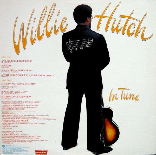 Willie Hutch ~ In Tune (Vinyl) - Djungel & Jazz
