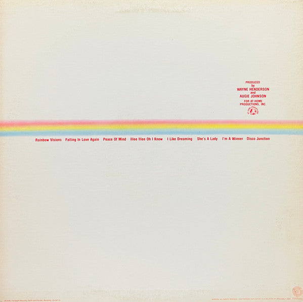 Side Effect : Rainbow Visions (LP, Album, San)