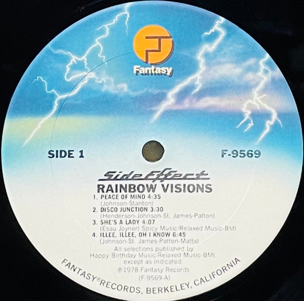 Side Effect : Rainbow Visions (LP, Album, San)