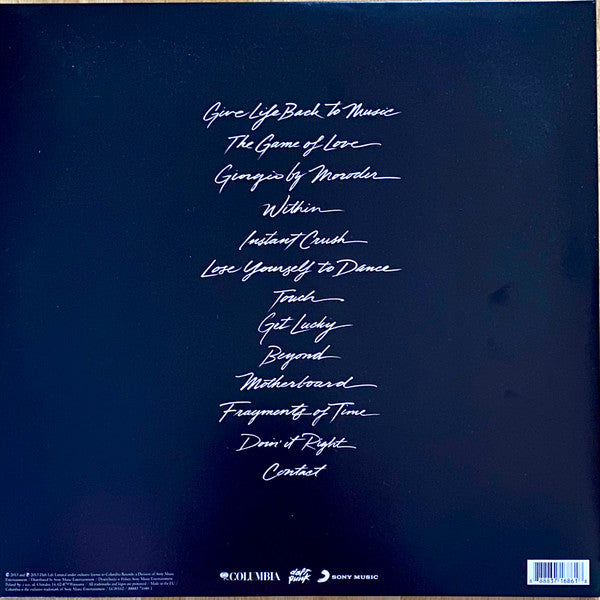 Daft Punk : Random Access Memories (2xLP, Album, RE, 180)