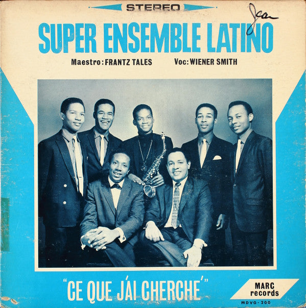 Super Ensemble Latino ~ Ce Que Jái Cherché (Vinyl) - Djungel & Jazz