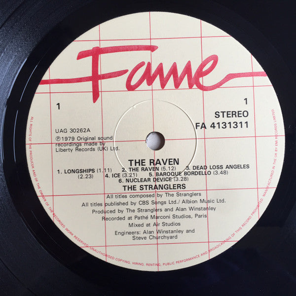 The Stranglers ~ The Raven (Vinyl) - Djungel & Jazz