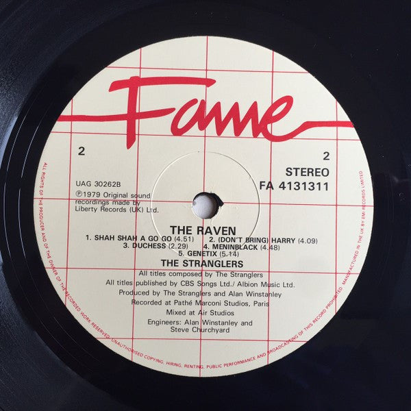 The Stranglers ~ The Raven (Vinyl) - Djungel & Jazz
