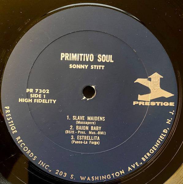 Sonny Stitt ~ Primitivo Soul (Vinyl) - Djungel & Jazz