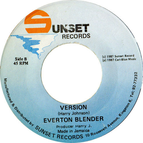 Everton Blender : Mouthta Massay (7", Single)