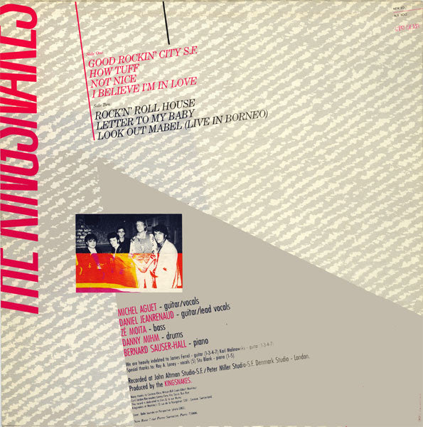 The Kingsnakes ~ How Tuff (Vinyl) - Djungel & Jazz