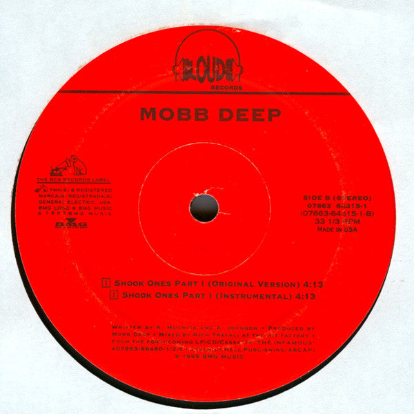 Mobb Deep ~ Shook Ones Part II (Vinyl) - Djungel & Jazz