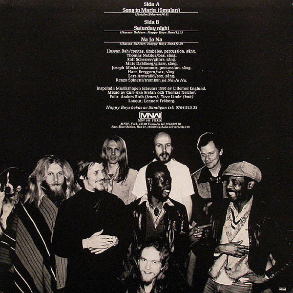 Happy Boys Band : Bush / Maria (12")