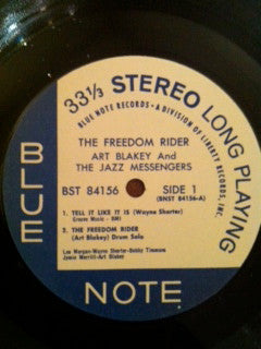 Art Blakey & The Jazz Messengers : The Freedom Rider (LP, Album, RE, Lib)