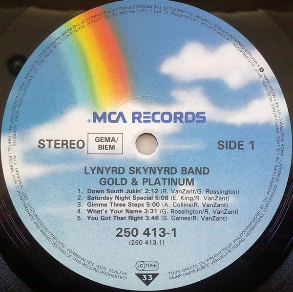 Lynyrd Skynyrd : Gold & Platinum (2xLP, Comp, RE, Gat)