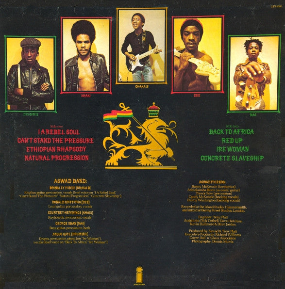 Aswad : Aswad (LP, Album, RP)