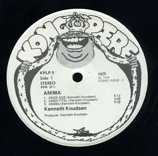 Kenneth Knudsen ~ Anima (Vinyl) - Djungel & Jazz