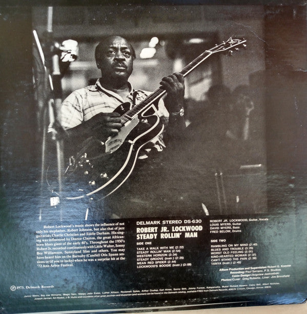 Robert Jr. Lockwood ~ Steady Rollin' Man (Vinyl) - Djungel & Jazz