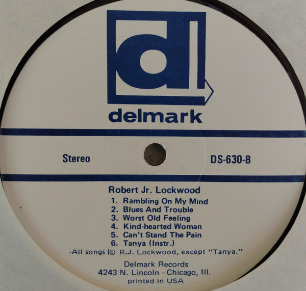 Robert Jr. Lockwood ~ Steady Rollin' Man (Vinyl) - Djungel & Jazz