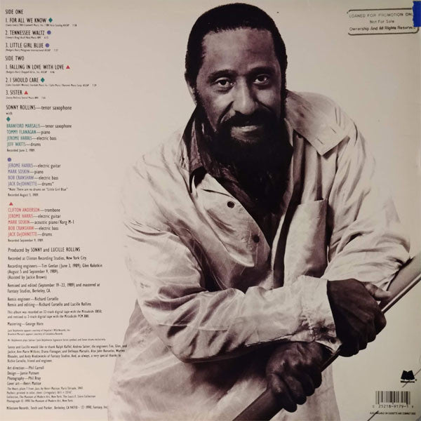 Sonny Rollins : Falling In Love With Jazz (LP, Album)