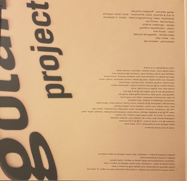Gotan Project ~ La Revancha Del Tango (Vinyl) - Djungel & Jazz