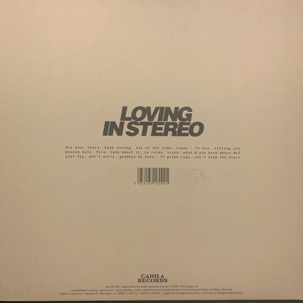 Jungle ~ Loving In Stereo (Vinyl) - Djungel & Jazz